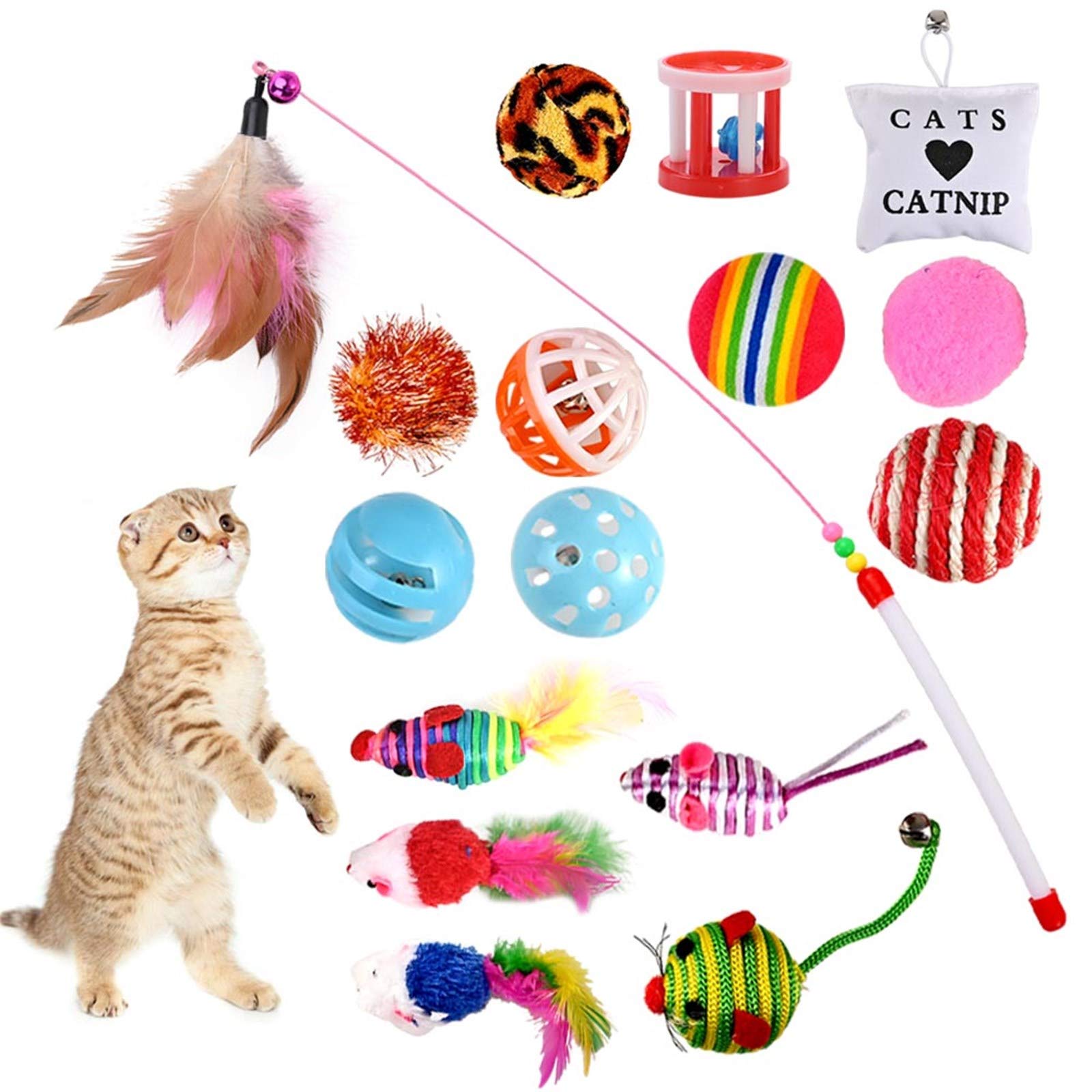 juguetes para gatos persas